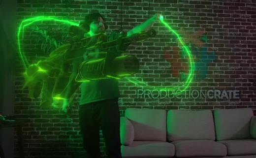 Green Lantern VFX Production using Visuals and Sounds from ProductionCrate