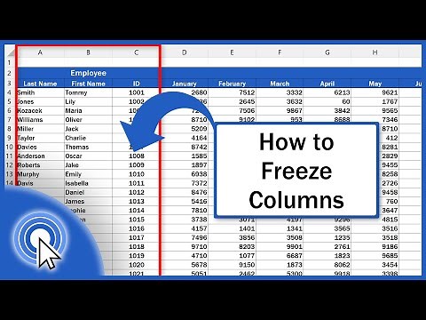 How to Freeze Columns in Excel (A Single or Multiple Columns)