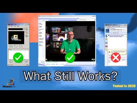Windows 2000 on the 2025 Internet — What Still Works?