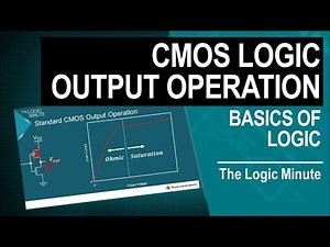 Understanding the operation of standard CMOS outputs