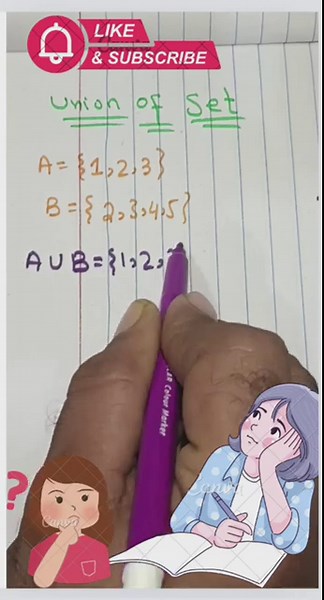 Union of Sets Explained in Easy Way | Set Theory Basics | MathPhysicsAcadmy