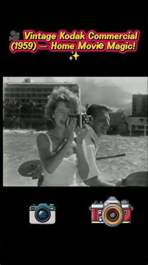📺 Step back into 1959 with this charming Kodak TV commercial!