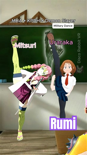 KPDH x My Hero Academia x Demon Slayer: Uraraka's Hashira Training #kpdh #anime #mha #vrchat #fyp
