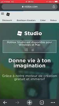 Tuto: comment faire une map roblox sur portable.