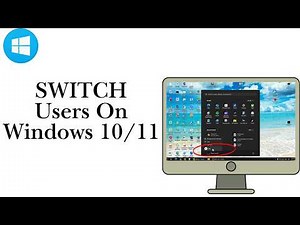 How to SWITCH Users on Windows 10/11 | Change User Account (QUICK & EASY PROCESS)