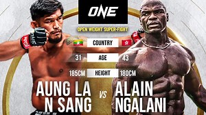 Aung La N Sang vs. Alain Ngalani | Fight Replay