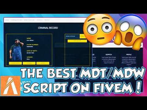 BEST MDT/MDW FOR FIVEM | PROJECT ROGUE | https://discord.gg/bpjeXUjr4V