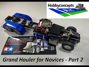 Tamiya 1/14 Grand Hauler Semi Truck Build for Novices - Part 2