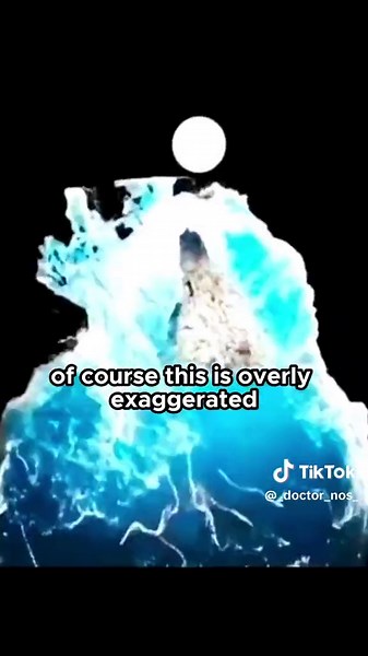 Impact of Moon Explosion on Earth's Tides