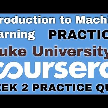 Introduction to Machine Learning week 2 Practice quiz answers | Duke University | Solutions Hub