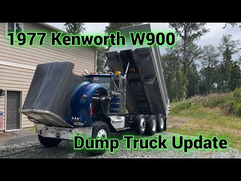 1977 Kenworth W900 Dump Truck Rebuild Update!!! Lets find out why is has so much blow by. Episode 2.