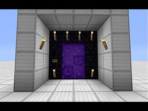 【マインクラフト】自動ネザー生成機　作り方