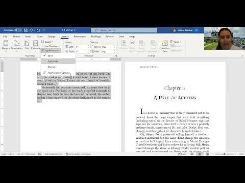 Formatting your KDP manuscript in Word