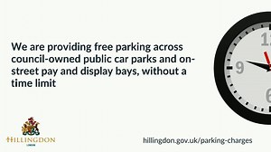 2.5K views · 38 reactions | We've removed charges and time limits from all council public car parks and pay and display bays to provide additional parking capacity for residents and key workers. For more information, visit: hillingdon.gov.uk/parking-charges | London Borough of Hillingdon | Facebook