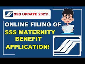 Online Filing of SSS Maternity Application Step by step process Updated 2021!