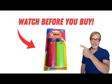BIC Maxi Pocket Lighters Review