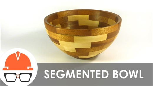 How Not to Make a Segmented Bowl on the Lathe