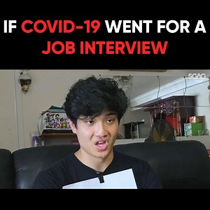 If COVID-19 went for a job interview. | SGAG
