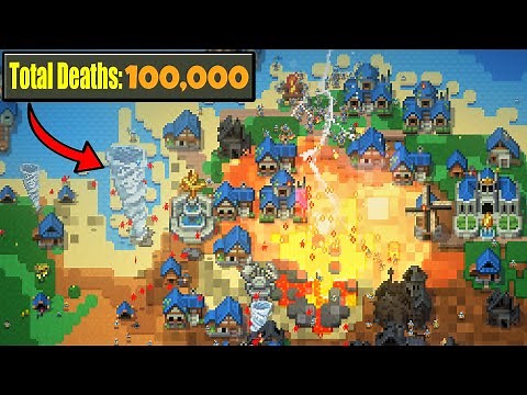 I Left WORLD BOX Open for 24 HOURS... (Worldbox God Simulator)