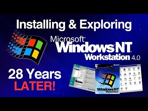 Microsoft Windows NT Workstation 4.0 - 28 Years Later!