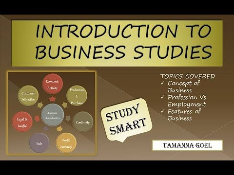Business Studies | Basic Concepts | BBA | BCOM | 12 | 11 || Lecture 1