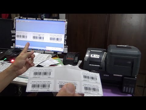 Menggunakan dan Setting Printer Barcode Zebra GT800 GT820 BarTender Software Program Toko