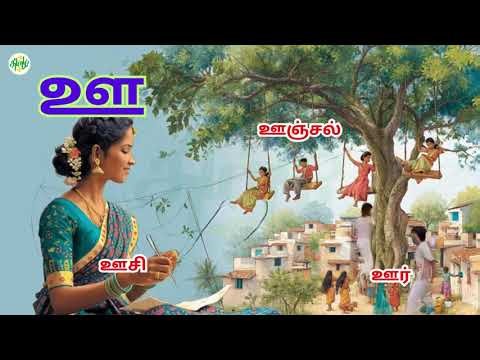 🧒 Tamil Alphabets – 3 Words for Each Letter | Tamil Uyir Ezhuthukkal Song for Kids #learntamil