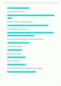 GISP Exam Prep Latest 2023 Graded A1742