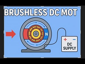 Brushless DC Motor Explained | BLDC Working & Animation