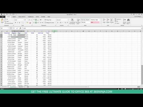 How to Split or Merge Cells in Excel