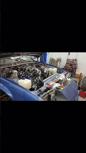 1986 Camaro IROC-Z LS SWAP first start up.....kinda