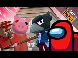 Among US - Minecraft - Roblox Piggy - Brawl Stars - Coffin Dance (Cover)
