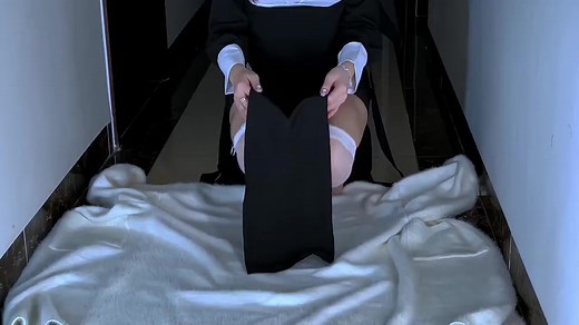 Anime Nun Cos #cosplay #girls #fyp