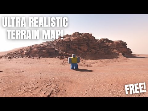 ROBLOX - Ultra Realistic Terrain Map! (FREE/UNCOPYLOCKED)