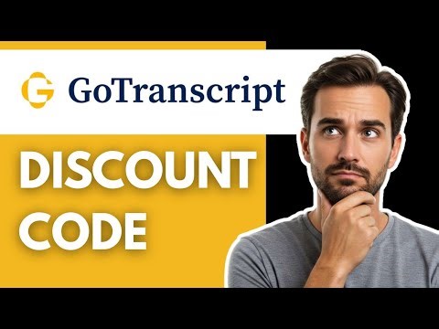 Gotranscript Discount Code - Get Flat 40% Discount On Audio and Video Transcription Services