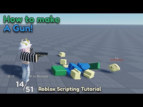 How to Make a Gun in Roblox Studio 2023! | PC and Mobile Compatible! | Roblox Studio Tutorial
