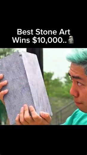 ZHC CLIPS on Instagram: "Best Stone Art Wins $10,000…😱🗿 #zhc #art #challenge"