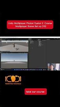 Unity Multiplayer Photon Fusion 2 Course Multiplayer Scene Set up