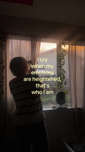 beautiful mornings | crying when expressing emotions