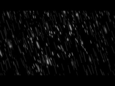 Angled Heavy Rain Overlay Background Video Loop, Rain Falling Effects on Black, 4K FREE DOWNLOAD!