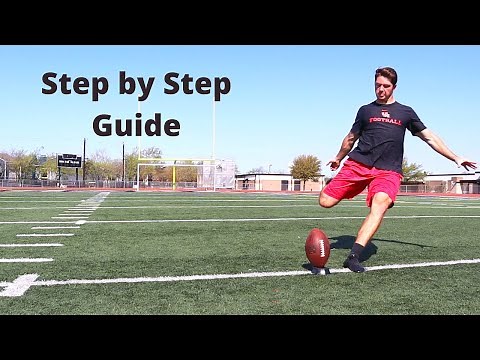HOW TO KICKOFF A FOOTBALL - Step by step guide