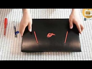 How to change HDD to SSD - Asus Rog Strix GL753VD - Como canbiar Disco duro con SSD