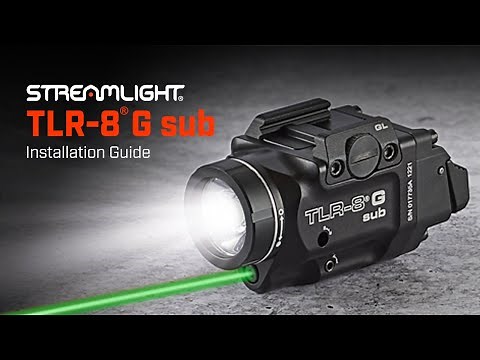 Streamlight TLR-8® G sub Installation