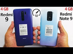 Redmi 9 (4GB) vs Redmi Note 9 Speed Test! Which is Faster?😱