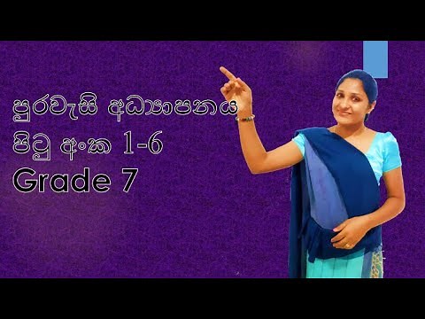 Grade 7 - Civic Lesson 1