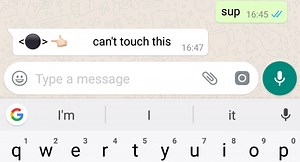 There's a ⚫ emoji message that freezes or completely crashes apps, but it's no big deal