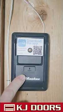 How To Program Liftmaster Keypad *KJ DOORS*