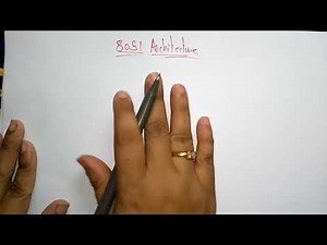 8051 Microcontroller Architecture- 1/2 Video Lecture | Crash Course: Electrical Engineering (EE)