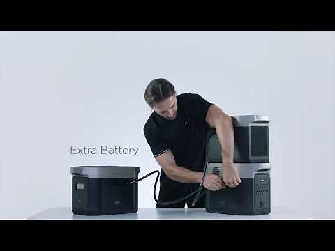 Using DELTA Max’s Extra Battery and Smart Generator
