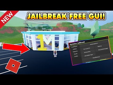 New Vynixius Jailbreak Gui! (Free Script!) ROBLOX